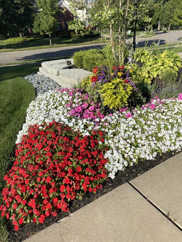 Custom landscape maintenance plan for Southeast Michigan property