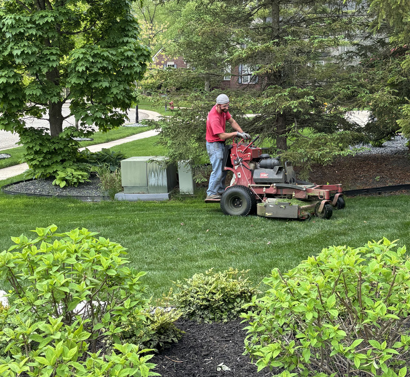 TOS team member on site